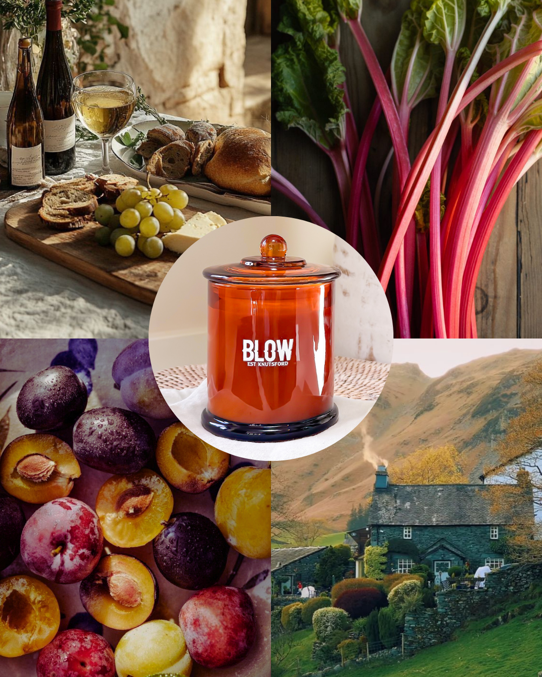 Wild Rhubarb Candle