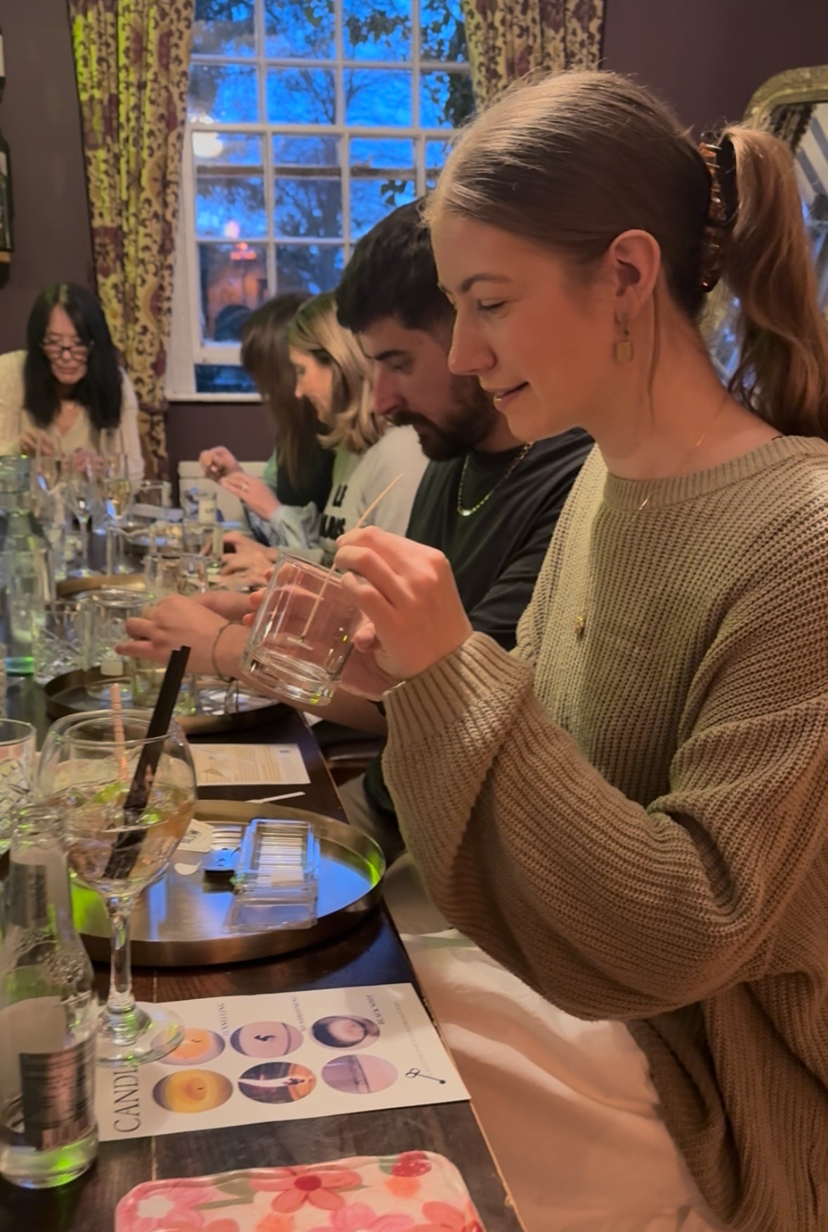 The Church Inn, Mobberley | Thursday 23rd October 2025 | Autumnal Scented Candle Workshop & Dinner