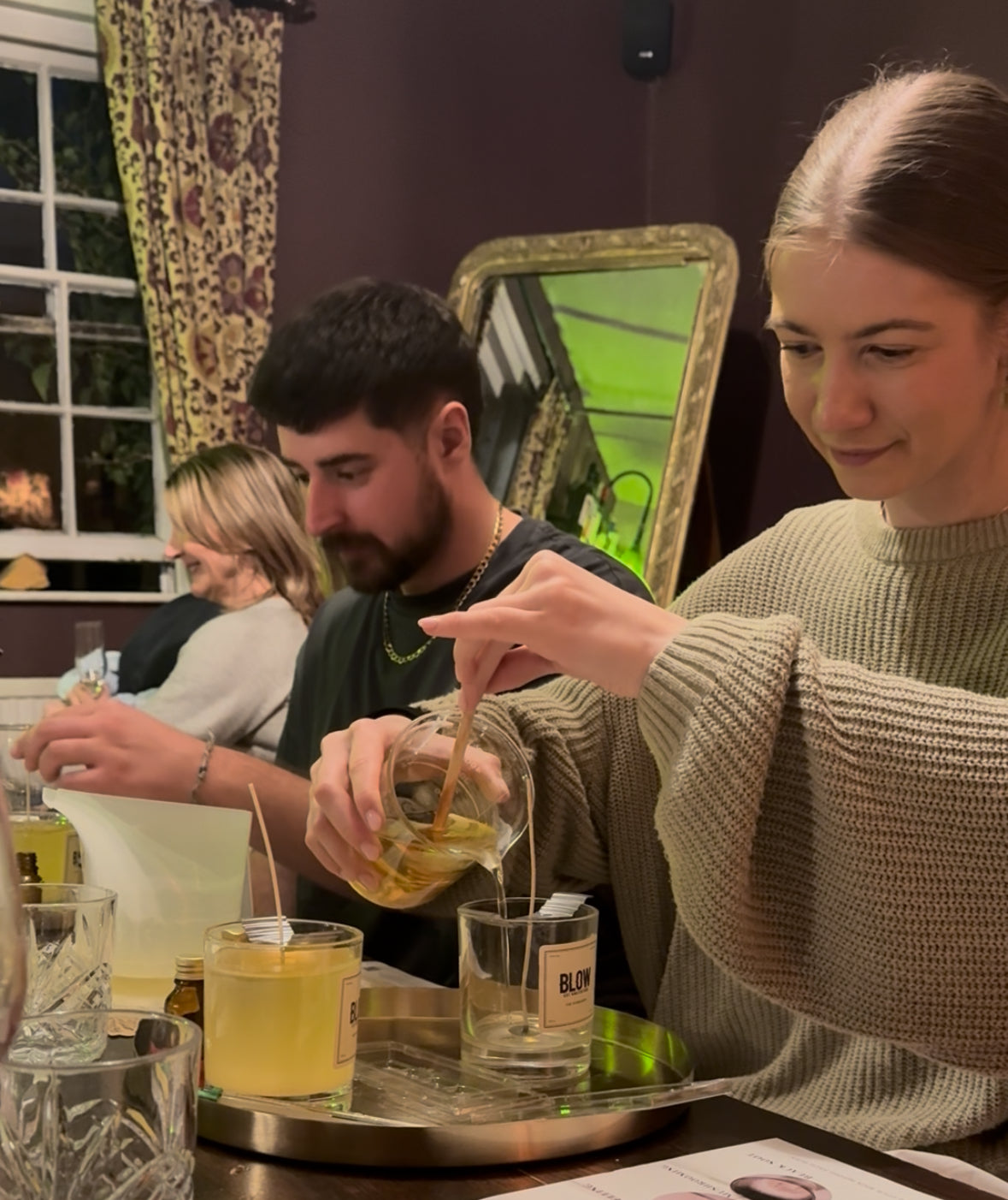 The Church Inn, Mobberley | Thursday 23rd October 2025 | Autumnal Scented Candle Workshop & Dinner